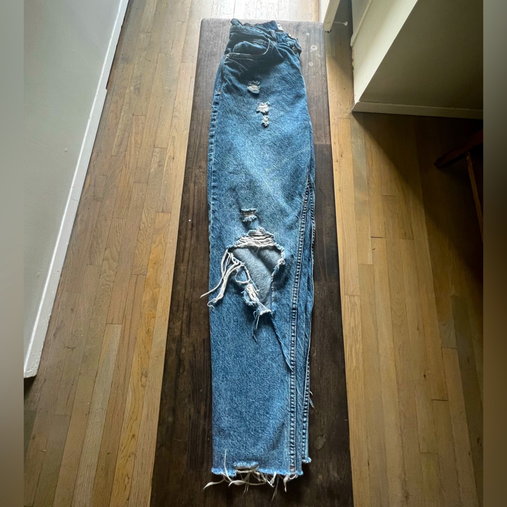Free People CRVY Georgine Mom Jeans